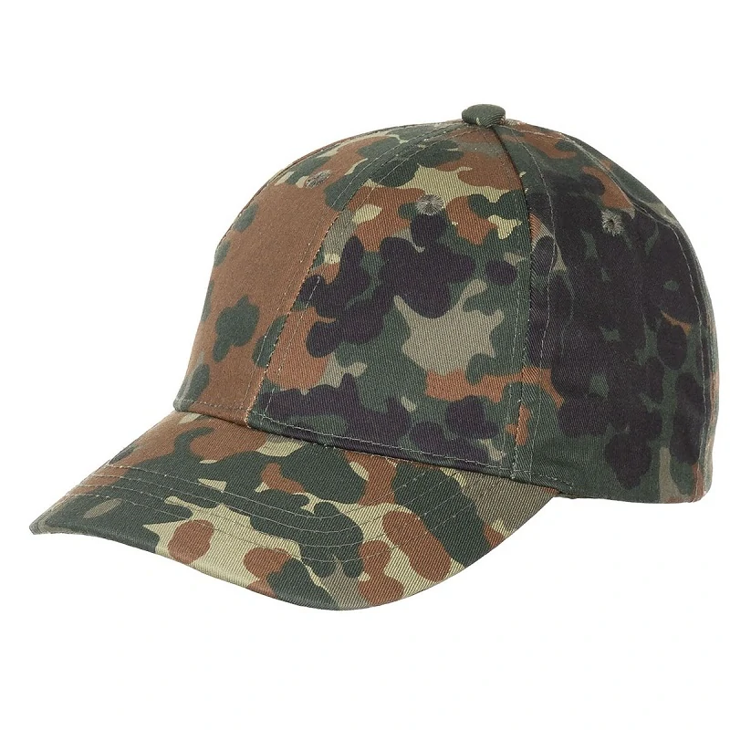 MFH dětská vojenská kšiltovka flecktarn BW